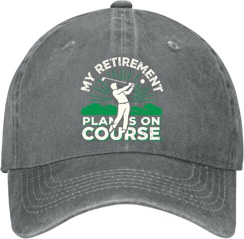 My Retirements Plan is On Course. Hat for Womens Funny Washed Distressed in Kuwait