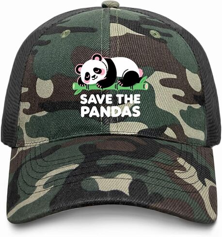 Save the Panda. hat Garde caps for Dad Camo in Kuwait