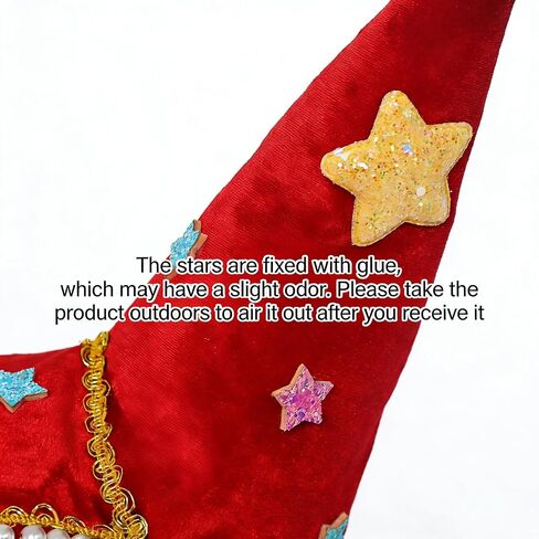 GRACEART Colorful Jester Clown Hat for Adults Carnival Circus Costume Accessory Halloween Party Dress-Up Hats in Kuwait