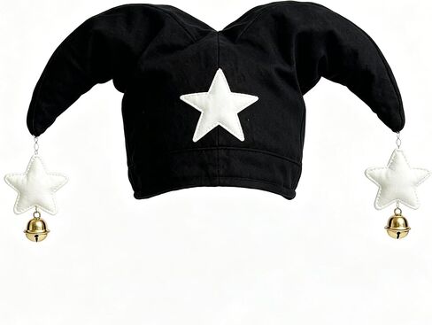 GRACEART Colorful Jester Clown Hat for Adults Carnival Circus Costume Accessory Halloween Party Dress-Up Hats in Kuwait