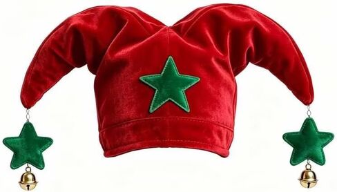 GRACEART Colorful Jester Clown Hat for Adults Carnival Circus Costume Accessory Halloween Party Dress-Up Hats in Kuwait