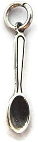 Spoon Charm Pendant .925 Sterling Silver in Kuwait