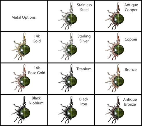 Emerald Sardonyx Full Sun Wire Wrapped Pendant- Black Niobium/ Silver/Steel/Copper/Bronze/14K Gold, or 14K Rose Gold- Pendant or Bracelet Charm - Purple Gemstone Jewelry- Sun Moon Necklace May Birthstone in Kuwait