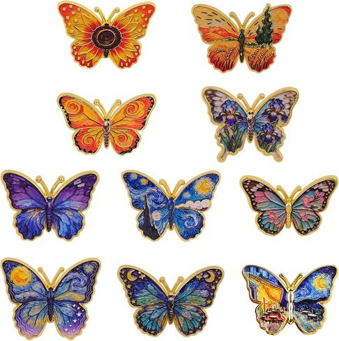 Cute Enamel Pins Set - Funny & Aesthetic Brooch Pins for Backpacks, Jackets, Hats, Perfect as Cool Hat Pins & Decorative Pins for Backpacks for Women, Kids, Girls at School, Office in Saudi Arabia