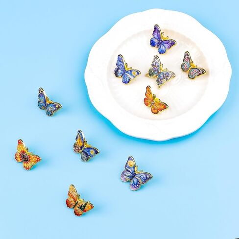 Cute Enamel Pins Set - Funny & Aesthetic Brooch Pins for Backpacks, Jackets, Hats, Perfect as Cool Hat Pins & Decorative Pins for Backpacks for Women, Kids, Girls at School, Office in Saudi Arabia