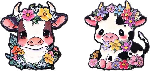 Cute Enamel Pins Set - Funny & Aesthetic Brooch Pins for Backpacks, Jackets, Hats, Perfect as Cool Hat Pins & Decorative Pins for Backpacks for Women, Kids, Girls at School, Office in Saudi Arabia