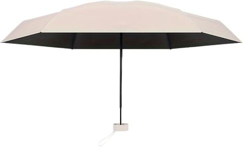 UPF50+ Mini Travel Sun Umbrella for Purse With Case,Small Compact UV Umbrella Protection Sun,Lightweight Portable Parasol Windproof for Women Men Kids (Light green) in Saudi Arabia