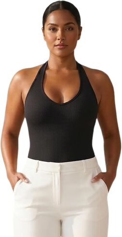 Womens Seamless Shapewear Tummy Control Full Body Suits Tank Top Sexy Bodysuit Faja Body Shaper in Saudi Arabia