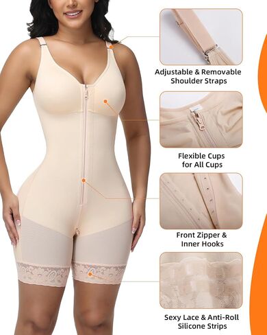 Fajas Colombianas Moldeadoras for Women Postpartum Shapewear Body Shaper Tummy Control Butt Lifter in Saudi Arabia