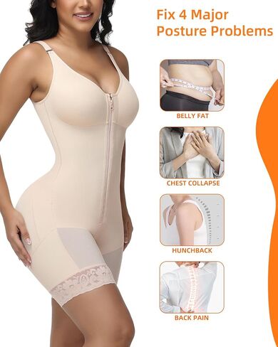 Fajas Colombianas Moldeadoras for Women Postpartum Shapewear Body Shaper Tummy Control Butt Lifter in Saudi Arabia