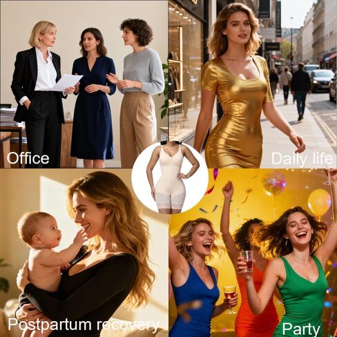 Fajas Colombianas Moldeadoras for Women Postpartum Shapewear Body Shaper Tummy Control Butt Lifter in Saudi Arabia