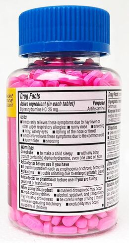 Member's Mark 25 mg Diphenhydramine Allergy (600 Count) in Kuwait