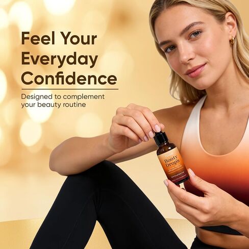 Curvani Booty Drops for Women, Herbal Liquid Blend with Maca, Ashwagandha, Fenugreek & Beet Root, Botanical Daily Formula, 2 fl oz in Saudi Arabia
