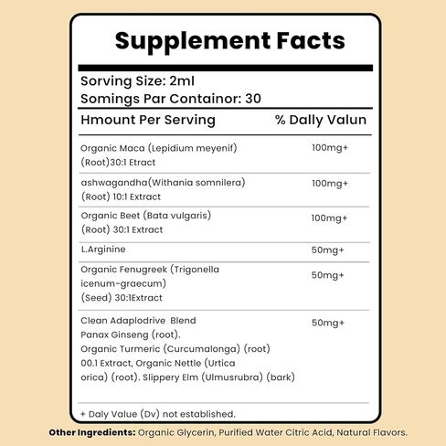 Curvani Booty Drops for Women, Herbal Liquid Blend with Maca, Ashwagandha, Fenugreek & Beet Root, Botanical Daily Formula, 2 fl oz in Saudi Arabia