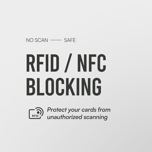 محفظة باوهاوس الرفيعة للرجال | RFID NFC حجب القاذف التلقائي | حامل بطاقة منبثق من الجلد الفاخر بجيب أمامي بسيط للرجال يحمل 7 بطاقات + بطاقة هوية + نقود | هدية للرجال باللون الأسود والفضي in Kuwait