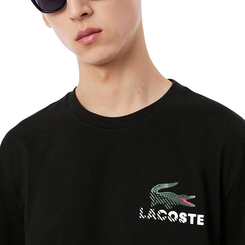 Lacoste Men's Regular Fit Cotton Jersey Blend T-Shirt in Kuwait