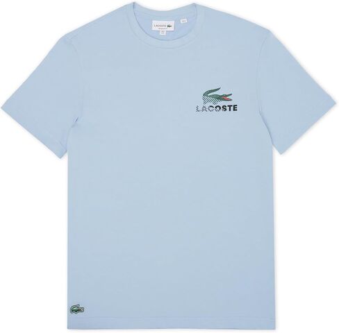 Lacoste Men's Regular Fit Cotton Jersey Blend T-Shirt in Kuwait