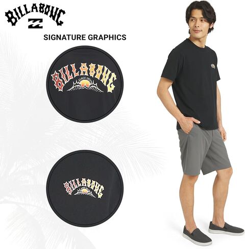 Billabong Men's Regular Fit Premium Soft Cotton Tee Short Sleeve T-Shirt in Kuwait