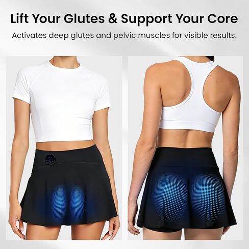 2-in-1 Toning Shorts – Hip & Pelvic Shapewear Skort for Daily Wear in Saudi Arabia