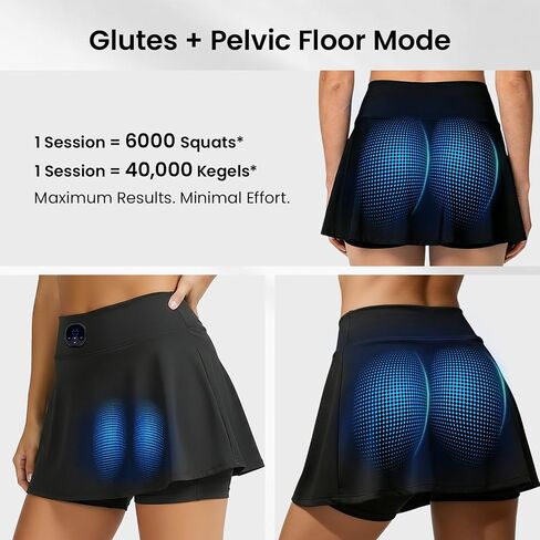 2-in-1 Toning Shorts – Hip & Pelvic Shapewear Skort for Daily Wear in Saudi Arabia
