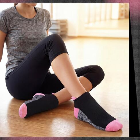 Fourluoo 60 Pairs Ankle Socks for Women Bulk Athletic Cotton Cushioned Running No Show Low Cut Socks for Women Men Sizes 9-13 in Kuwait