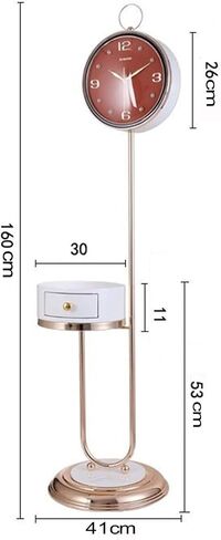 Grandfather Clocks Living Room Floor Clock European Light Luxury Vertical American Mute Creative Classical Home in Saudi Arabia