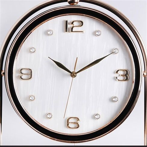 Grandfather Clocks Modern Floor Clock, Gold Plated Standing Clocks Home Decor with Storage Basket, Wine Rack Grandfather Vertical in Saudi Arabia