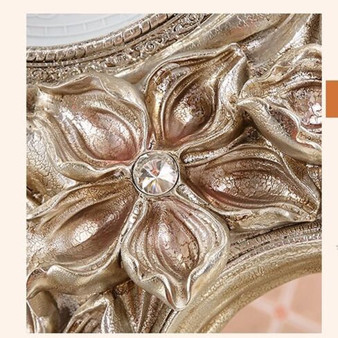 Grandfather Clocks Floor Clock American-Style Living Room Mute Creative Orchid Big Villa Decoration Hall Standing in Saudi Arabia