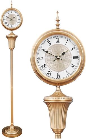 Grandfather Clocks Retro Living Room Floor Clock, Creative Ceramic Craft Home Standing Personality Ground in Saudi Arabia