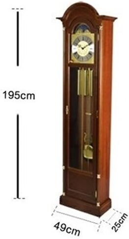 Grandfather Clocks Wooden Grandfather Clock Living Room Villa Chinese Style Retro Chime in Saudi Arabia