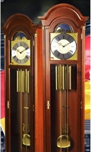 Grandfather Clocks Wooden Grandfather Clock Living Room Villa Chinese Style Retro Chime in Saudi Arabia