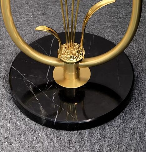 Grandfather Clocks Metal Floor Standing Clock Quartz Pendulum Silent for Entryway and Office in Kuwait