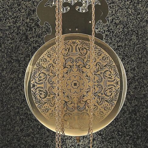 Grandfather Clocks Vintage Floor Clock, Retro Lightly Distressed, Vertical Home Decor, Aged Nickel Finish Pendulum in Kuwait
