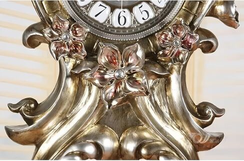 Grandfather Clocks Vintage Floor Clock Quartz Silent European Style Decorative for Office in Saudi Arabia