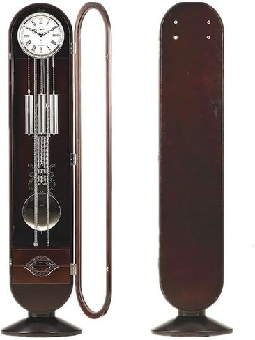 Grandfather Clocks Large Standing Floor Clocks Living Room Luxury Wood Retro Silent Swing Wall Watches Vintage in Saudi Arabia