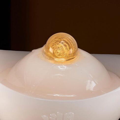 Tabletop Water Fountain - Desktop Humidifier Indoor Waterfall Fountain Home Decoration for Office, Living Room, or Bedroom in Saudi Arabia