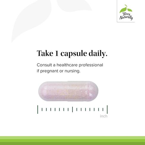 Terry Naturally BioActive Vitamin B - 60 Capsules - Biologically Active Forms of VItamin B12, Folate & B6 - Non-GMO, Vegan, Gluten Free - 60 Servings in Kuwait