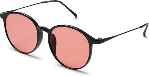BRADDELL FL-41 Rose Tinted Reading Glasses for Migraine Light Sensitivity and Fluorescent LED Glare in Saudi Arabia
