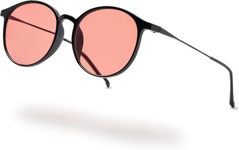 BRADDELL FL-41 Rose Tinted Reading Glasses for Migraine Light Sensitivity and Fluorescent LED Glare in Saudi Arabia