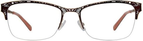Eyeglasses Liz Claiborne 645 009Q Brown / 00 Demo Lens in Saudi Arabia