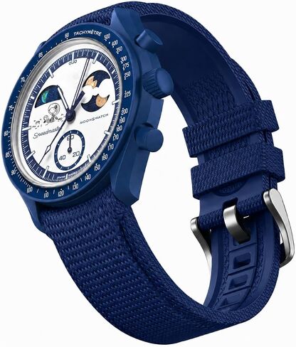 Premium FKM Rubber Watch Strap 20mm 21mm 22mm,Curved End Fluororubber Watch Band,Waterproof Anti-Dust Seamless Fit for Men Women Divers Watches in Kuwait