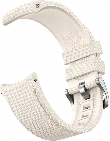 Premium FKM Rubber Watch Strap 20mm 21mm 22mm,Curved End Fluororubber Watch Band,Waterproof Anti-Dust Seamless Fit for Men Women Divers Watches in Kuwait