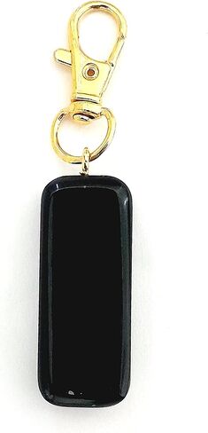 Orgone keychain with golden Infinity, Black Tourmaline & Shungite. Made in USA in Kuwait