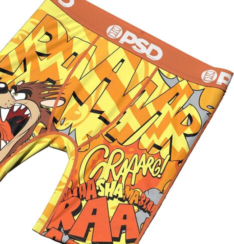 PSD Underwear Boys Taz Wild Boxer Brief, Multi, M in Kuwait