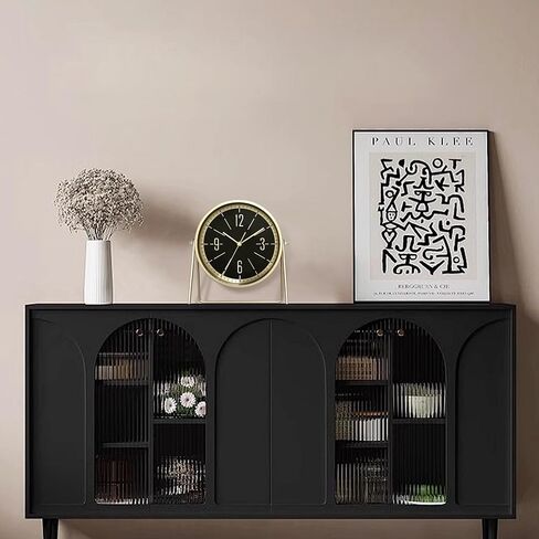 Vintage Metal Desk Clock for Bedroom, with Adjustable Angle Ticking Small Battery Operated Mantel Bedside Clock, Decorative Table Old Fashioned Style Black Decor Adult Kid Gift,Gold Black in Saudi Arabia