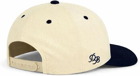 قبعة Snapback مضحكة لكرة القدم من Dad Brand Big 3rd Down Here للرجال - مطرزة بلونين كريمي وأسود، قفل سريع قابل للتعديل، قبعة منظمة من 5 ألواح - هدية لمحبي الرياضة in Kuwait