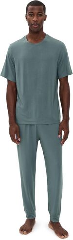 Eberjey Henry Short Sleeve Pant PJ Set in Kuwait
