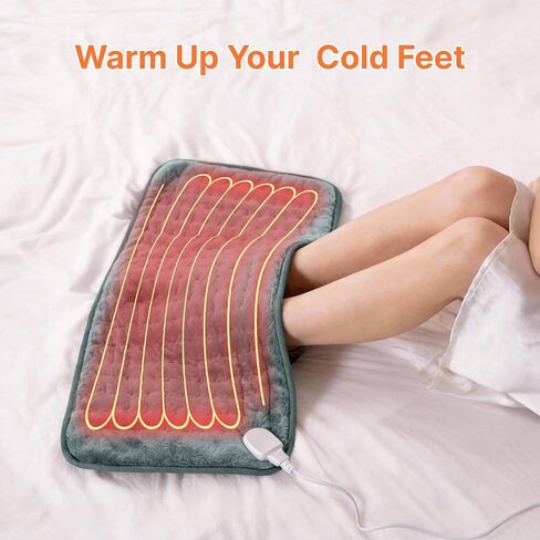 Heating Pad for Back & Period Cramps, Christmas Birthday Gifts for Women, Men, Mom, Dad, Portable Electric Heating Pad for Neck and Shoulders and Back, Mothers Father Day Gifts, Mom Birthday Gifts in Saudi Arabia