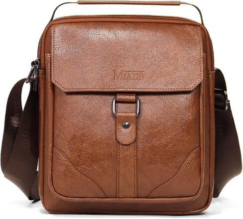 Shoulder Bag for Men Leather Man Bag Man Purse Crossbody Bags for Men Handbag Bag Messenger Satchel Travel bag in Kuwait