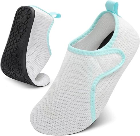 أحذية المياه LeIsfIT للنساء والرجال جوارب مائية سريعة الجفاف غير قابلة للانزلاق للسباحة على الشاطئ جوارب حافي القدمين مع نعل مطاطي لنهر حمام السباحة والبحيرة وركوب الأمواج واليوجا in Kuwait